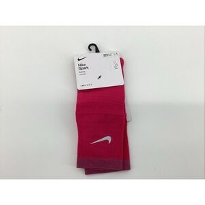 Nike Spark Lightweight Ankle Running Socks Rush Pink Mens 8-9.5 Women 9.5-11 New